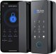 Spreest ZAMEK SZYFROWY DO DRZWI SZKLANYCH NA KOD ODCISK PALCA SZYFRATOR WIFI RFID 1