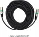 Cable4Me CABLE4ME przewód kabel DMX 3pin 20m do świateł 3
