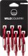 Zestaw karabinków astro 6 pack-red WILD COUNTRY 1