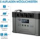 Allpowers Ładowarka solarna Allpowers S2000 405405 mAh 2000 W 3