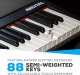 ALESIS Alesis Recital pianino elektryczne keyboard 88 kla 3