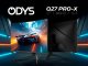 Monitor Odys ODYS Q27 PRO-X zakrzywiony monitor gamingowy 27''180Hz WQHD 2560x1440 2024 3