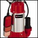 Einhell Pompa zatapialna do wody brudnej 1300 W 23000 lph l/h GC-DP 1340 G 3