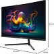 Monitor Odys ODYS Q27 PRO 27" 165 Hz WQHD monitor gamingowy zakrzywiony 2560x1440 9