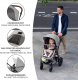 Wózek KinderKraft Duży zestaw Wózek dziecięcy wielofunkcyjny 3w1 Kinderkraft MOOV CT fotelik 6