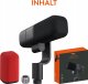 Mikrofon Logitech Logitech G Blue Sona aktywny dynamiczny mikrofon XLR do streamingu podcast 1