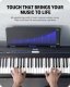 Donner Fortepian ze stojakiem Donner DEP-20S pianino elektroniczne 88 klawiszy 2