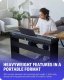 Donner Fortepian ze stojakiem Donner DEP-20S pianino elektroniczne 88 klawiszy 5