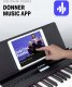 Donner Fortepian ze stojakiem Donner DEP-20S pianino elektroniczne 88 klawiszy 7
