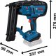 Zszywacz Bosch Bosch cordless wood nailer GNH 18V-50 M Professional solo, 18Volt (blue/black, without battery and charger) 2