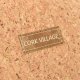 CorkVillage Torebka damska  duża shopperka koszyk z korka naturalnego czarna wegańska CorkVillage CV03 13