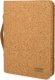 CorkVillage Biwuar luksusowy neseser aktówka teczka organizer wegański z korka CorkVillage CV14beige 1