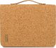 CorkVillage Biwuar luksusowy neseser aktówka teczka organizer wegański z korka CorkVillage CV14beige 3