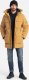 Kurtka męska Ombre Długa ocieplana męska kurtka z odblaskowymi elementami  żółta V2 OM-JALJ-0169 S 3