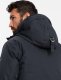 Kurtka męska Ombre Klasyczna długa męska kurtka typu parka  czarna V6 OM-JALJ-0166 XL 6