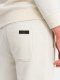 Ombre Bawełniany dresowy komplet męski BASIC bluza nierozpinana + joggery  kremowy V5 Z84 XXL 6