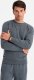 Ombre Dresowy męski bawełniany komplet BASIC bluza nierozpinana + joggery  grafitowy V11 Z84 XXL 3