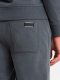Ombre Dresowy męski bawełniany komplet BASIC bluza nierozpinana + joggery  grafitowy V11 Z84 XXL 6