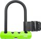 U-Lock Abus Ultra Mini 410, czarno zielony, 80 x 140 mm x 14 mm 3