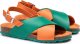 Surface Project Sandały Surface Project Cross-Orange/Green 4