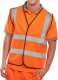 BEESWIFT Kamizelka ostrzegawcza BEESWIFT, rozm. XL, pomarańczowa 1