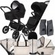 Wózek MUUVO MUUVO Quick 4.0 stroller Classic Black 2in1 SET 14