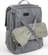 MAST Swiss Design MAST SWISS changing backpack Cross X VOLCANIC ASH, Grey, MA-CBP-VOA 2