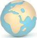 Oli&Carol Oli&Carol Earthy the World Ball teether, 0+ 1