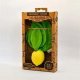 Oli&Carol Oli&Carol Lemon Mini Doudou-Teether, 0+ 3