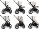 Wózek MUUVO MUUVO Quick 4.0 stroller Azure Blue 2in1 SET 24