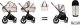 Wózek MUUVO MUUVO Quick 4.0 stroller Azure Blue 2in1 SET 35