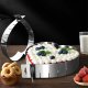 SHOPUJ.PL RANT DO TORTÓW W KSZTAŁCIE SERCA TORTOWNICA REGULOWANA OD 16 CM DO 30 CM 6