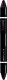 Black Up Black Up, Ombre Lips, Double-Ended, Lip Liner, 02, 2.7 g For Men 1