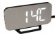 Yermos BUDZIK Zegar Elektroniczny Cyfrowy LUSTRO LED Termometr 976 4