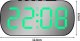 Yermos BUDZIK Zegar Cyfrowy Z Alarmem Elektroniczny LUSTRO LED Termometr 3054 2