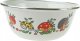 Yermos MISKA EMALIOWANA Stalowa Miseczka Kuchenna Z POKRYWKĄ 16cm A1016 5