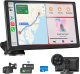 Radio samochodowe Radioodtwarzacz samochodowy Avylet RC07 Bluetooth Auto Carplay 1-DIN 4K 9" 1