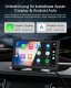 Radio samochodowe Radioodtwarzacz samochodowy Avylet RC07 Bluetooth Auto Carplay 1-DIN 4K 9" 3