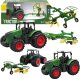 ProNice Traktor Z Zgrabiarką Maszyna Rolnicza Model Pojazdu 1:24 Farma Zestaw 1
