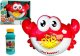 LeanToys Maszyna do Baniek Mydlanych Krab Czerwony LEAN Toys 1