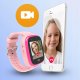 Bezpieczna Rodzina Zegarek dla dziecka Locon Watch Video GJD.13 (różowy) + 1M 5