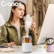 Nawilżacz powietrza Cronos Nawilżacz powietrza Cronos Y10 Biały z efektem ognia RGB z funkcją aromaterapii 6