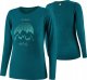 Brubeck LS1415W Koszulka damska z długim rękawem OUTDOOR WOOL PRO zielony M - GÓRY 13 1