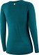 Brubeck LS1415W Koszulka damska z długim rękawem OUTDOOR WOOL PRO zielony M - GÓRY 13 3
