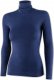 Brubeck LS1627W Koszulka damska z golfem COMFORT MERINO granatowy S 1