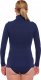 Brubeck LS1627W Koszulka damska z golfem COMFORT MERINO granatowy S 3