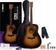 Yamaha Yamaha F310P Tobacco Brown SB - Gitara akustczyna (Zestaw) 2