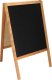 Springos Potykacz drewniany, tablica kredowa 100x60 cm dwustronny UNIWERSALNY 3