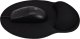 Podkładka V7 V7 MP03BLK, Black, Monochromatic, Memory foam, Rubber, Wrist rest, Non-slip base 3
