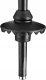 Leki Kijki narciarskie QNTM Black 125cm 3